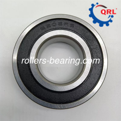 6206-2RS Rodamiento de bolas de ranura profunda con sello de goma de dos lados 30x62x16mm