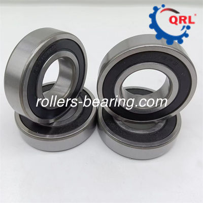 6206-2RS Rodamiento de bolas de ranura profunda con sello de goma de dos lados 30x62x16mm