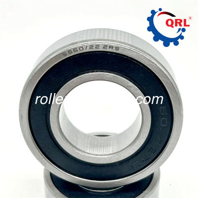 Los rodamientos de bolas de ranura profunda de fila única 60/22-2RS SS60/22 RS 22x50x14 mm